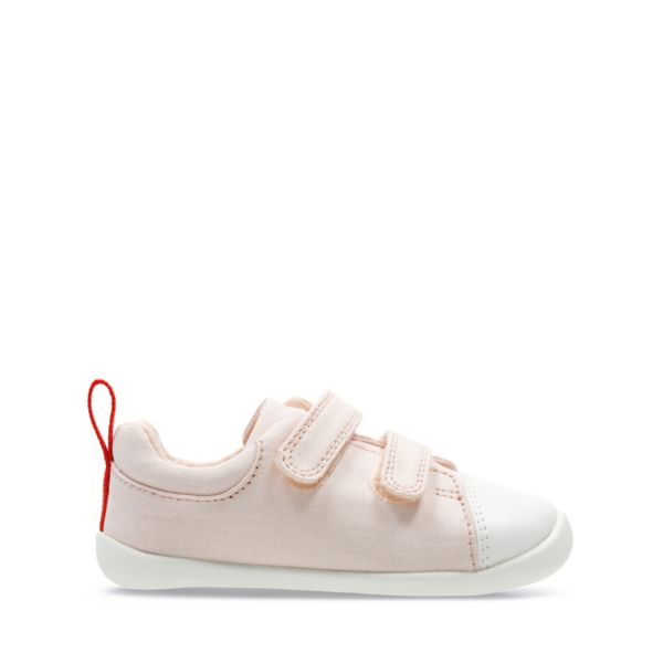 Clarks Girls Roamer Craft Toddler Canvas Pink | USA-1293780